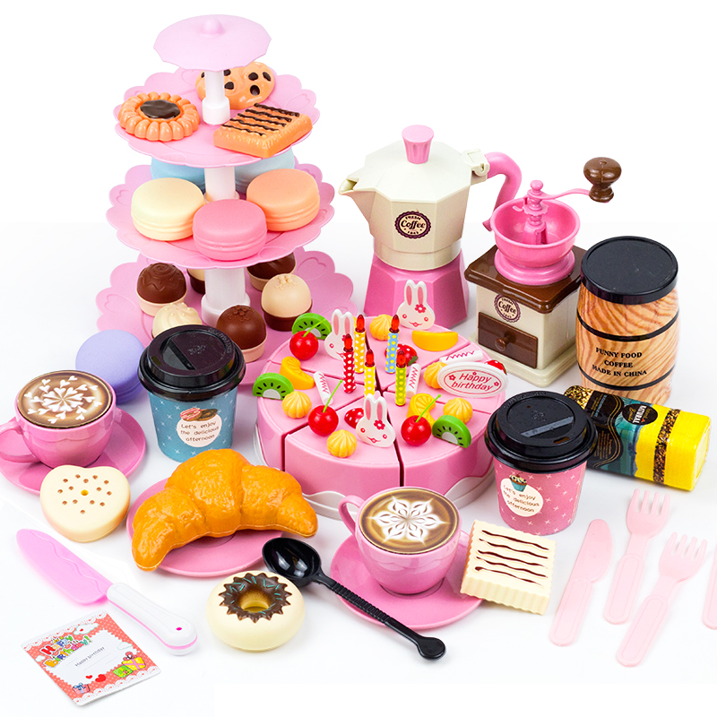 Home Cooking Game - Kinderen Speelgoed Voedsel Theeservies Model Meisje