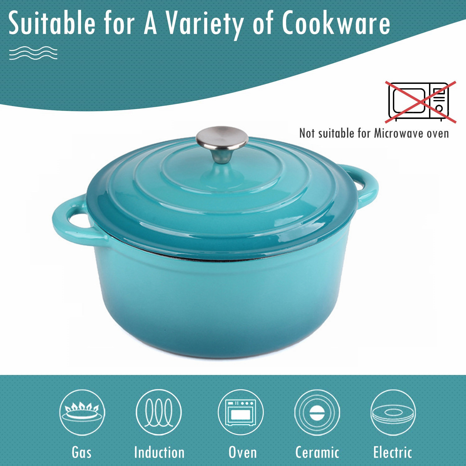 26 Cm Geëmailleerde Gietijzere - Dutch Oven Enamel recensie en prijs