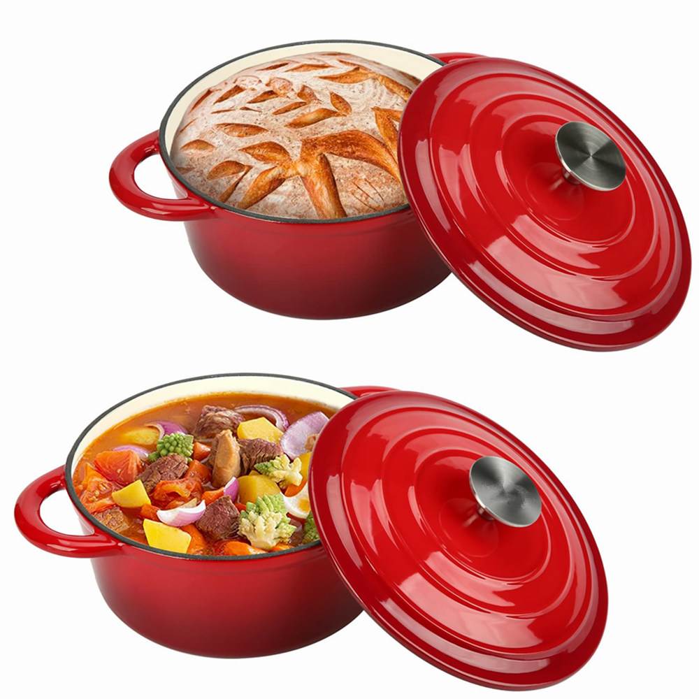 26 Cm Geëmailleerde Gietijzere - Dutch Oven Enamel recensie en prijs