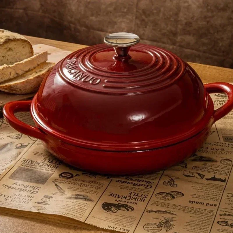 11-inch rood geëmailleerde gie - Dutch Oven Enamel recensie en prijs