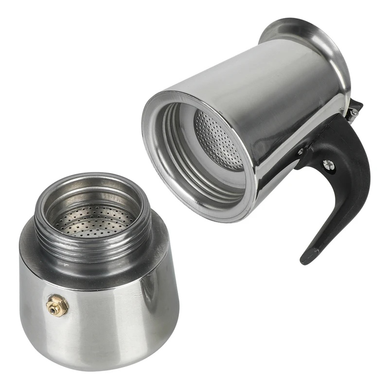Multi-Cup RVS Moka Pot Espress - Home Cooking Appliances recensie en prijs